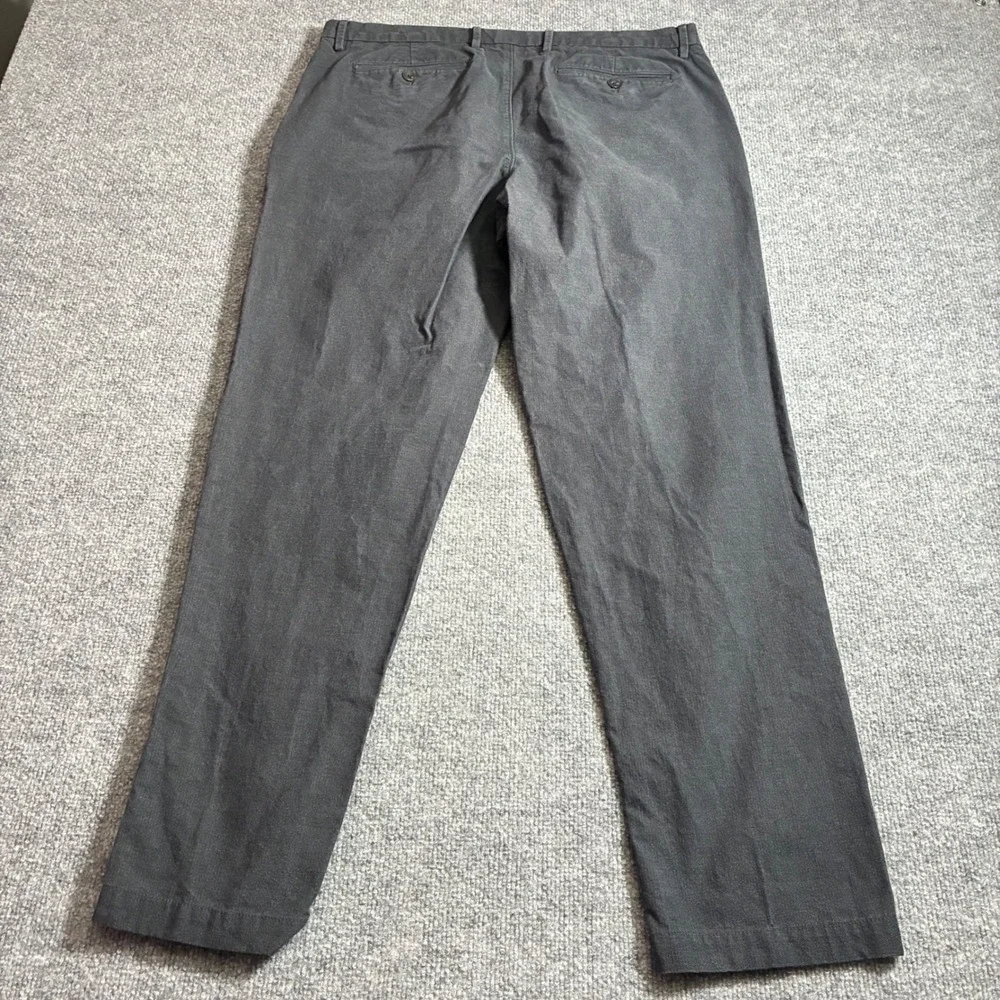 Banana Republic‎ Vintage Straight Pants Mens 36x34 Gray Cotton Chinos